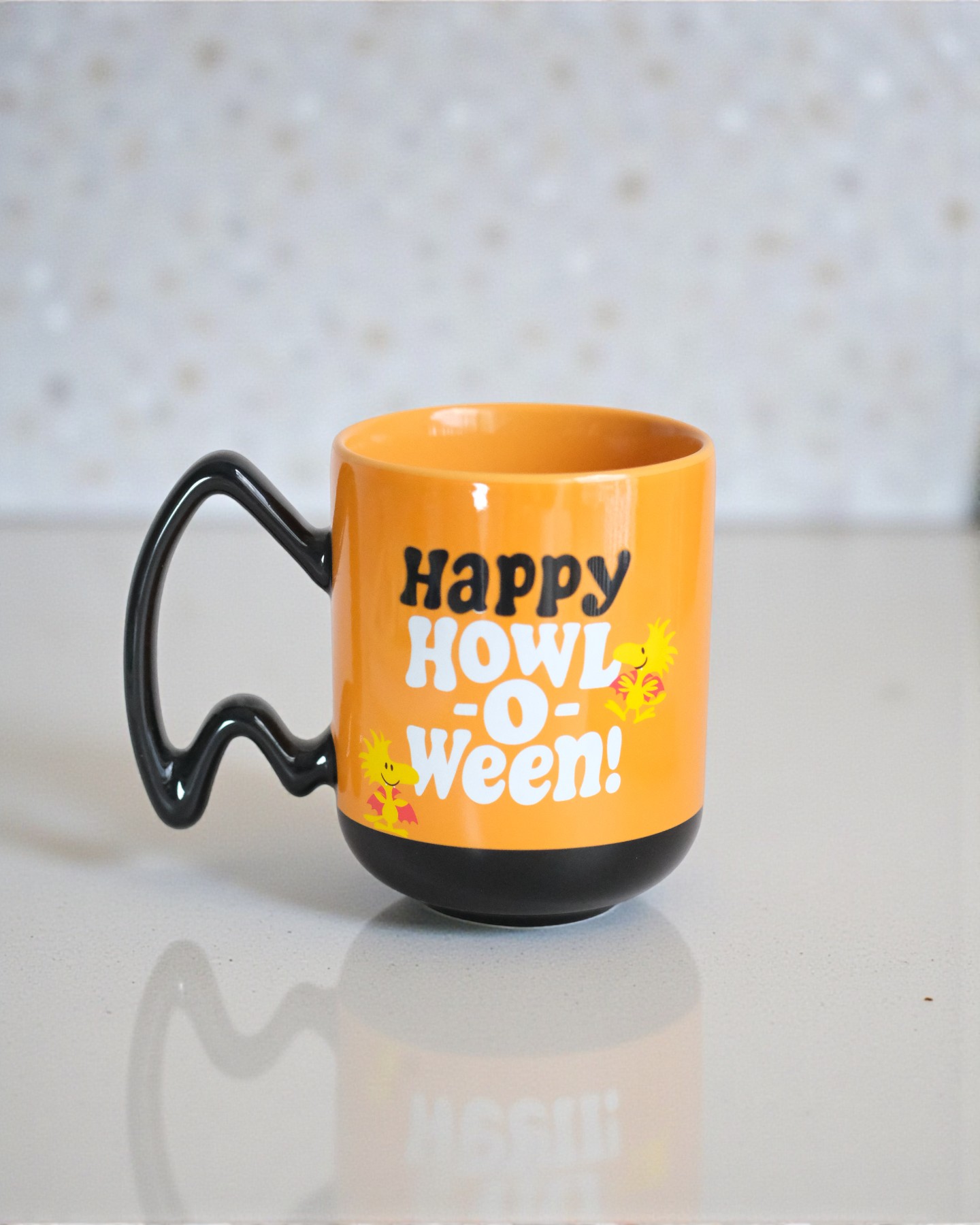 Ly Snoopy Halloween Quai Cánh Dơi