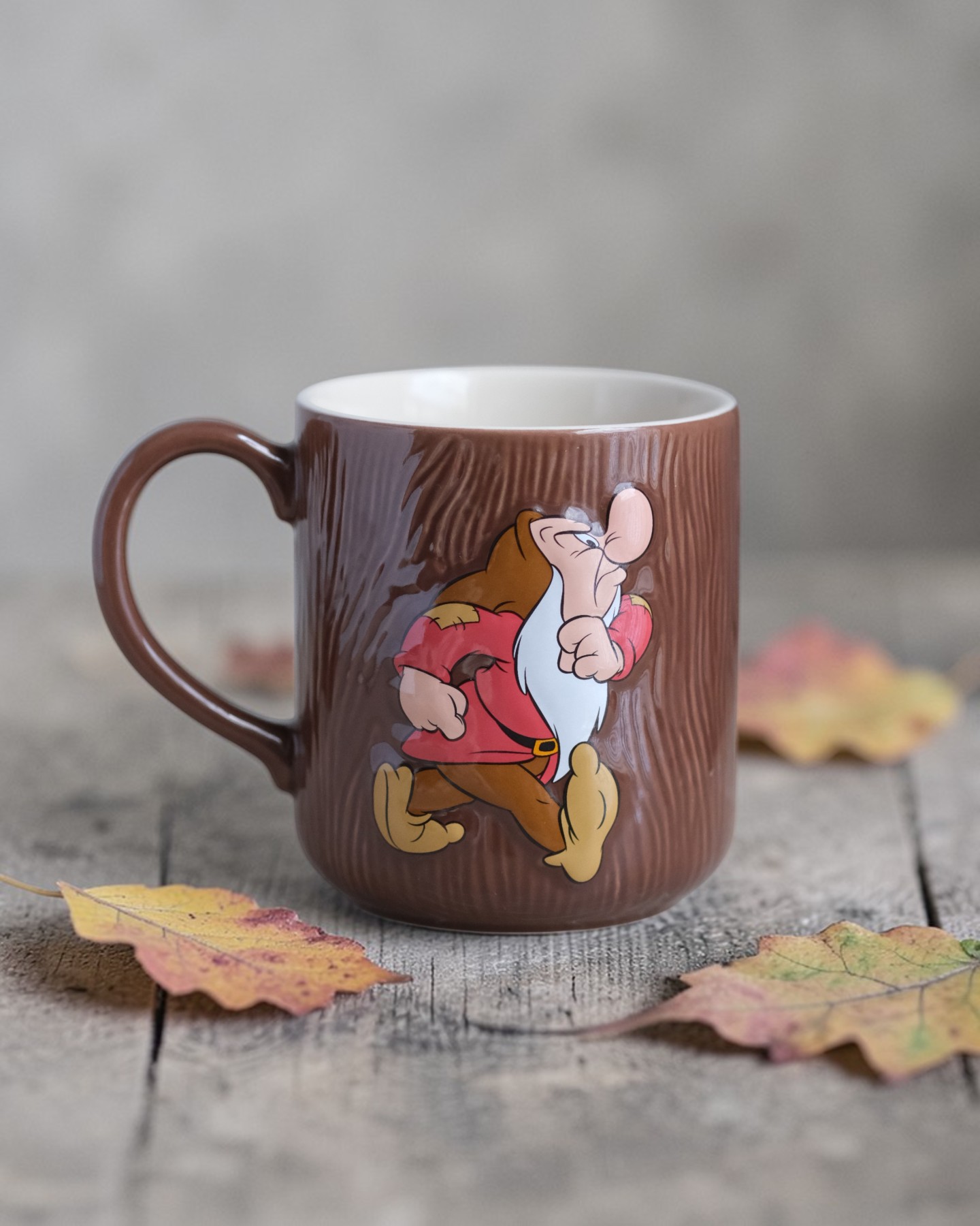 Ly Grumpy Vân Gỗ 2025