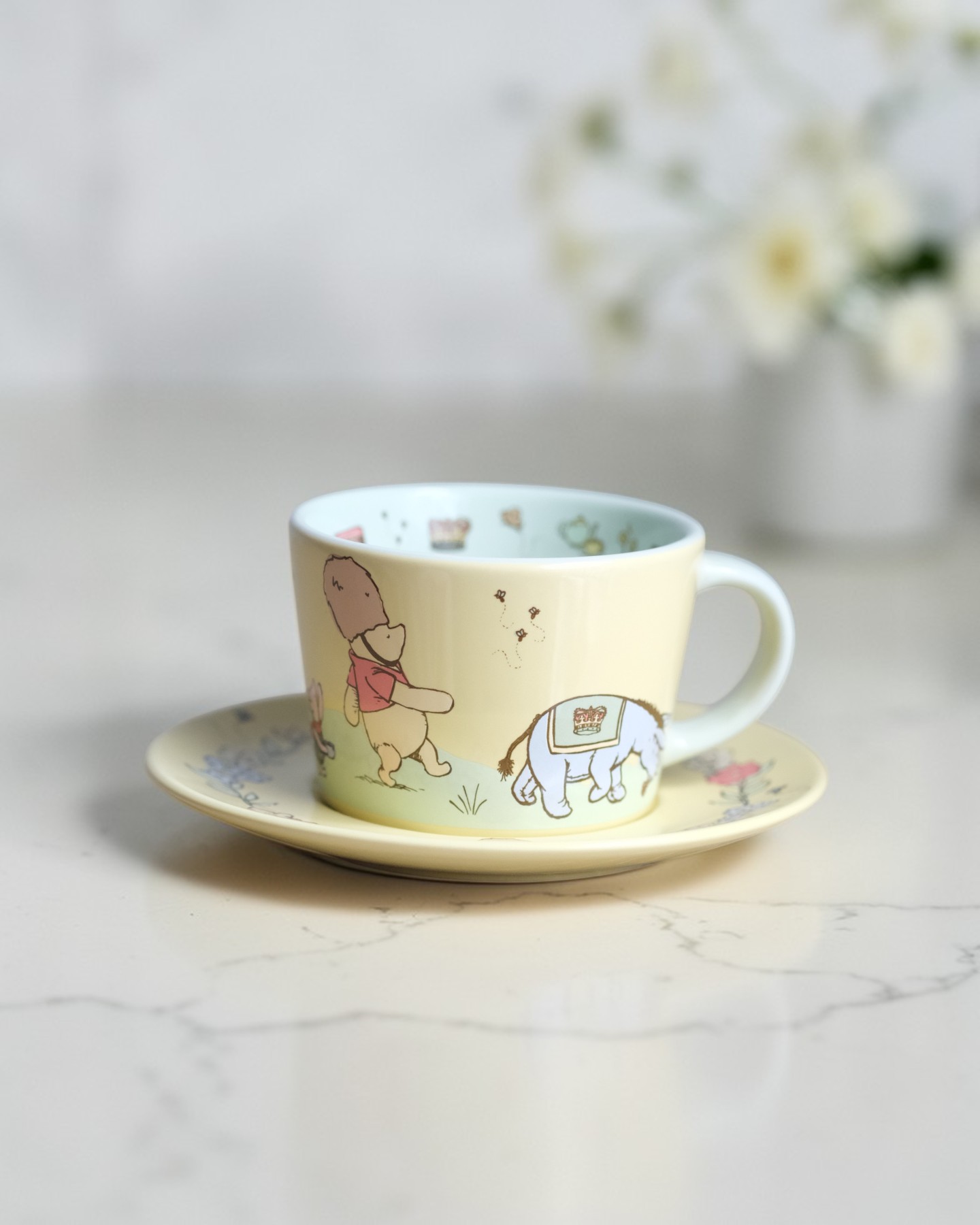 Tách kèm dĩa lót Pooh UK