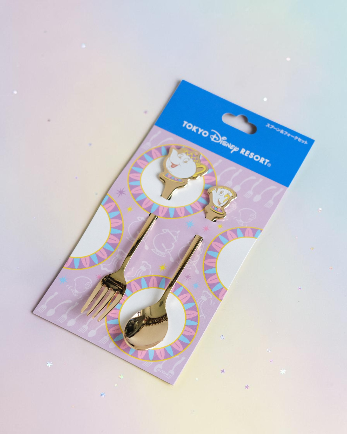 Set Muỗng & Nĩa Mrs Potts & Chip