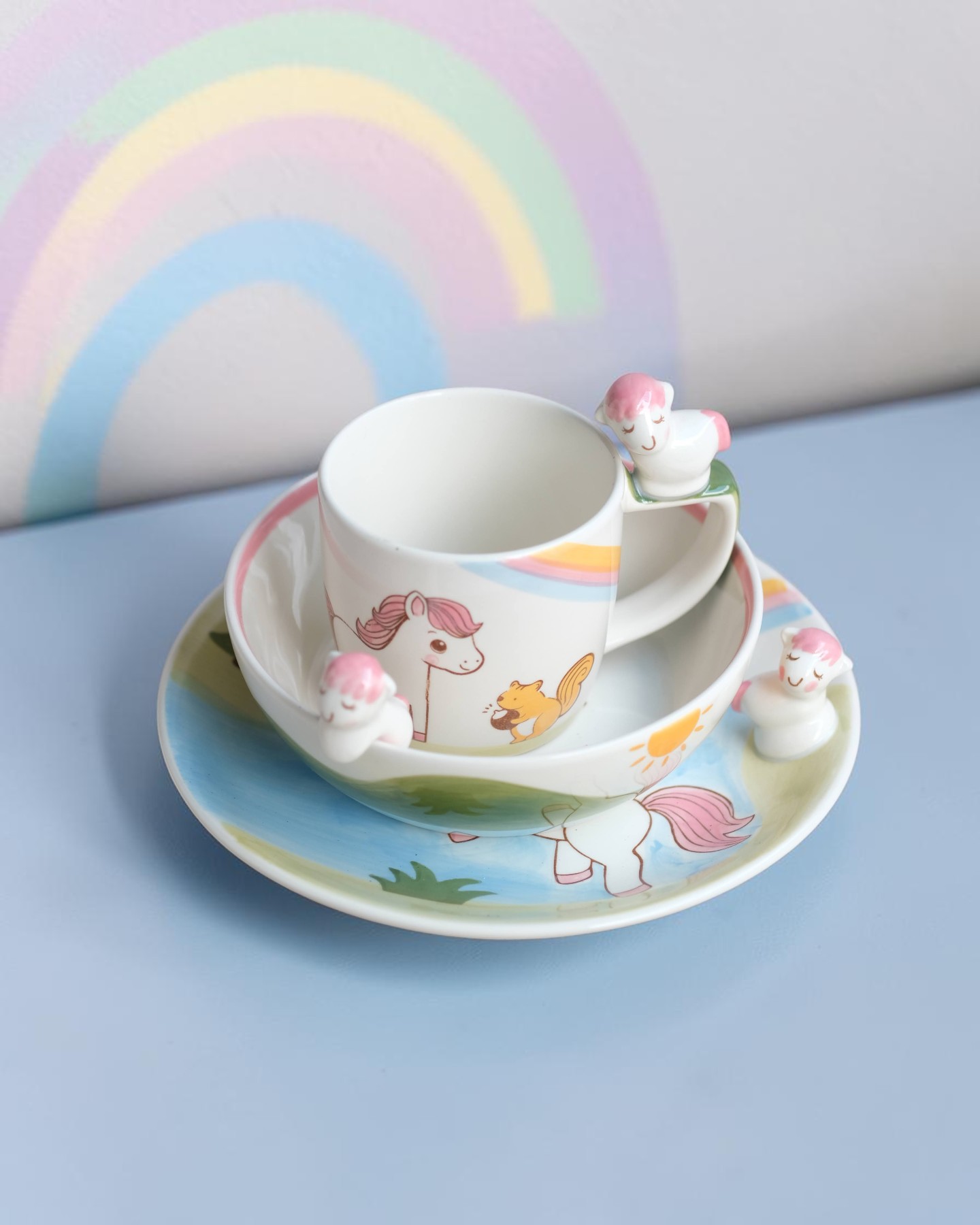Set Baby Ngựa Cầu Vồng