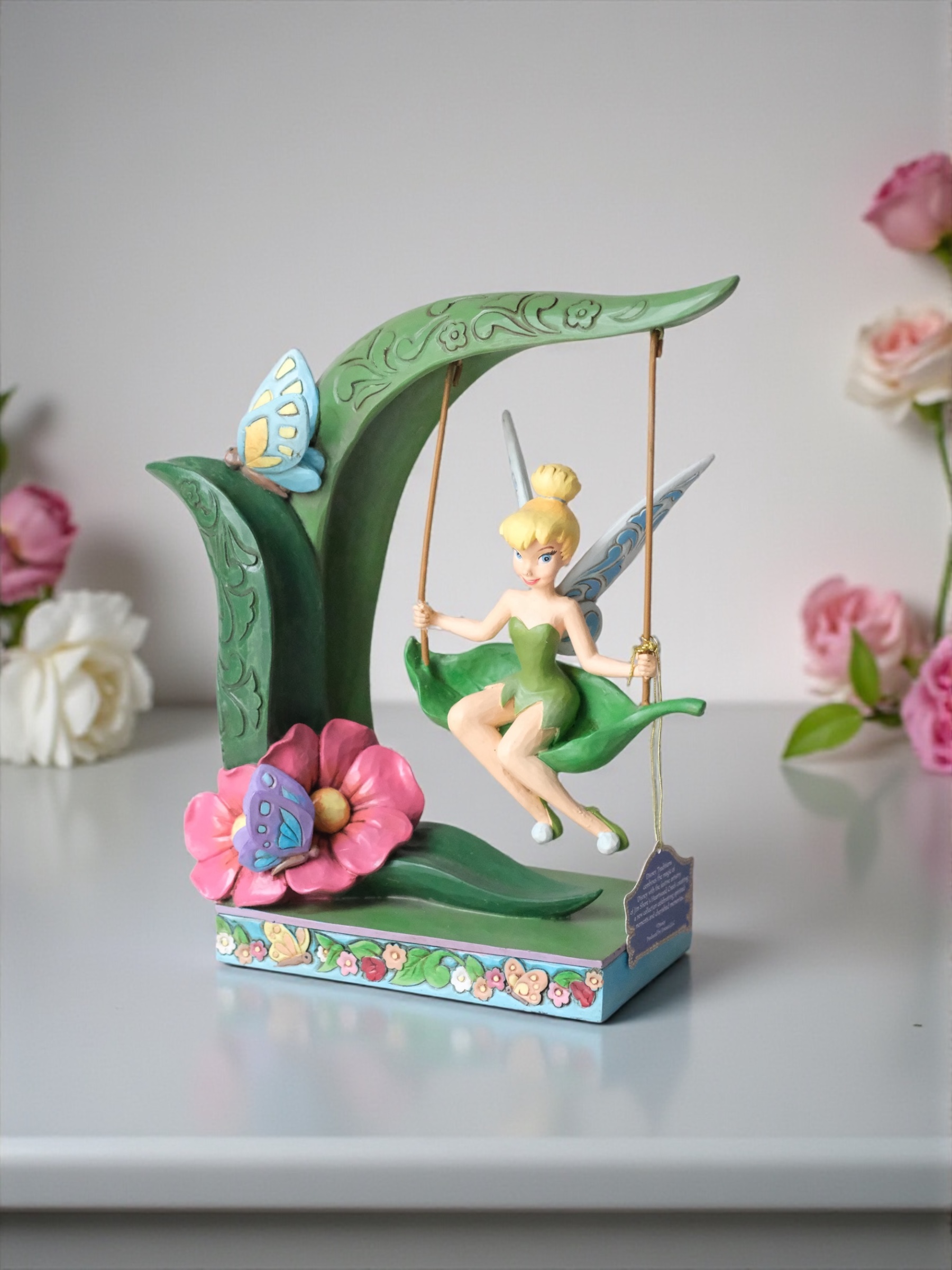 Tượng Tinkerbell Ngồi Xích Đu