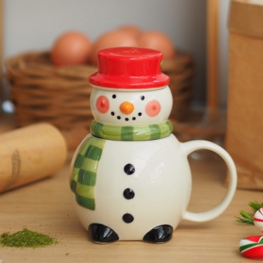 Ly lọc trà Snowman 1