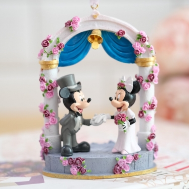 Ornament Mickey and Minnie Wedding
