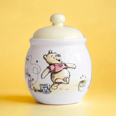 Pooh & Friends 3D Cookie Jar Pastel