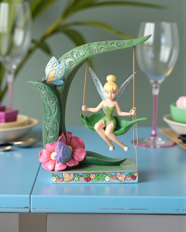 Tượng Tinkerbell Ngồi Xích Đu