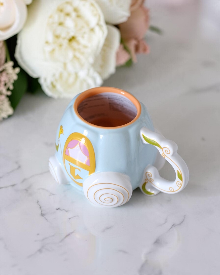 Ly Cổ Xe Bí Ngô Lọ Lem Cách Điệu