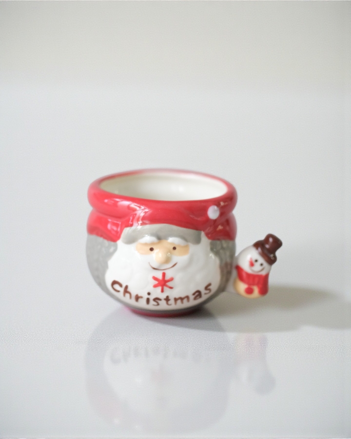 Mini Cup Áo Len Đỏ Noel Quai Người Tuyết