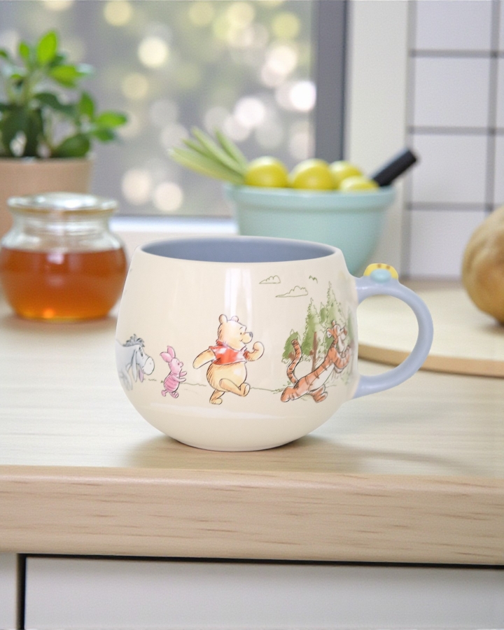 Ly Pooh & Friends Quai Ong Xanh Nhạt 