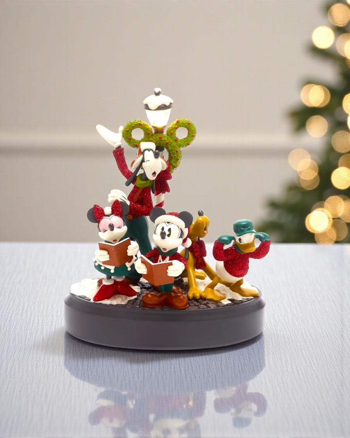 Tượng Dàn Đồng Ca Mickey & Friends ( Có Nhạc & Đèn)