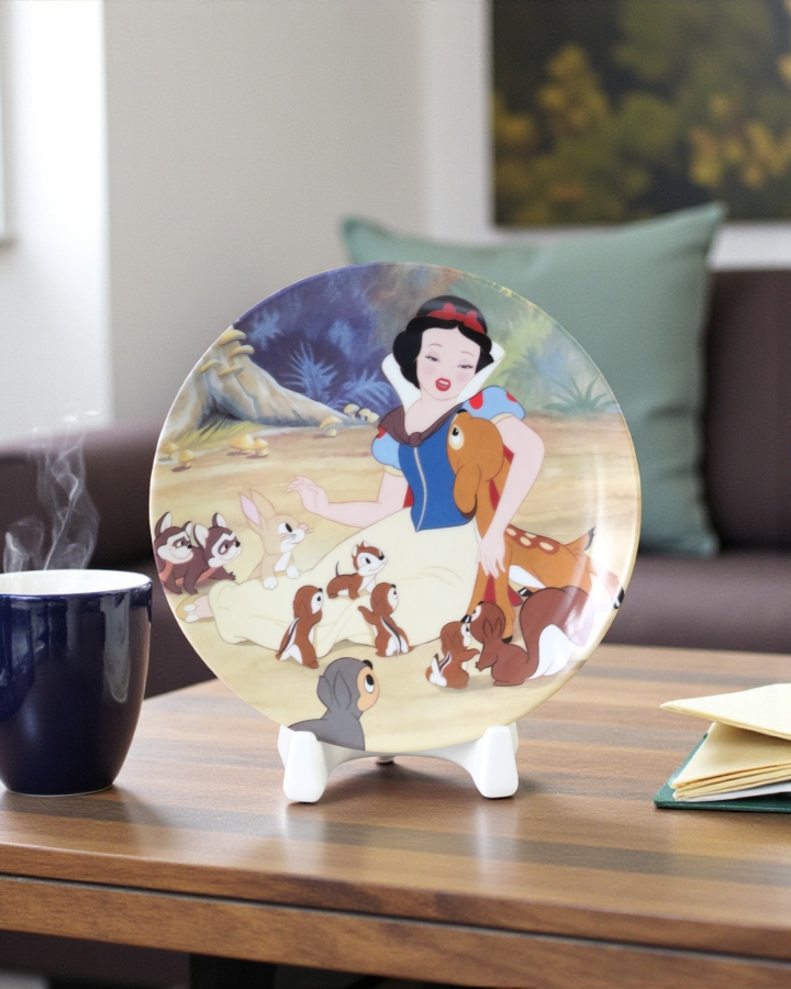 Dĩa Tranh Bạch Tuyết 