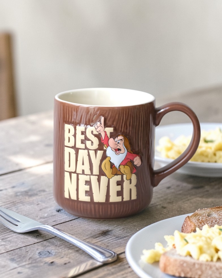 Ly Grumpy Vân Gỗ 2025