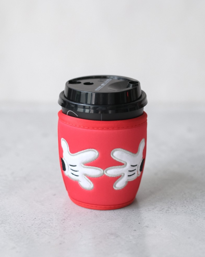 Ly Coffee Mickey Kèm Cover Vải