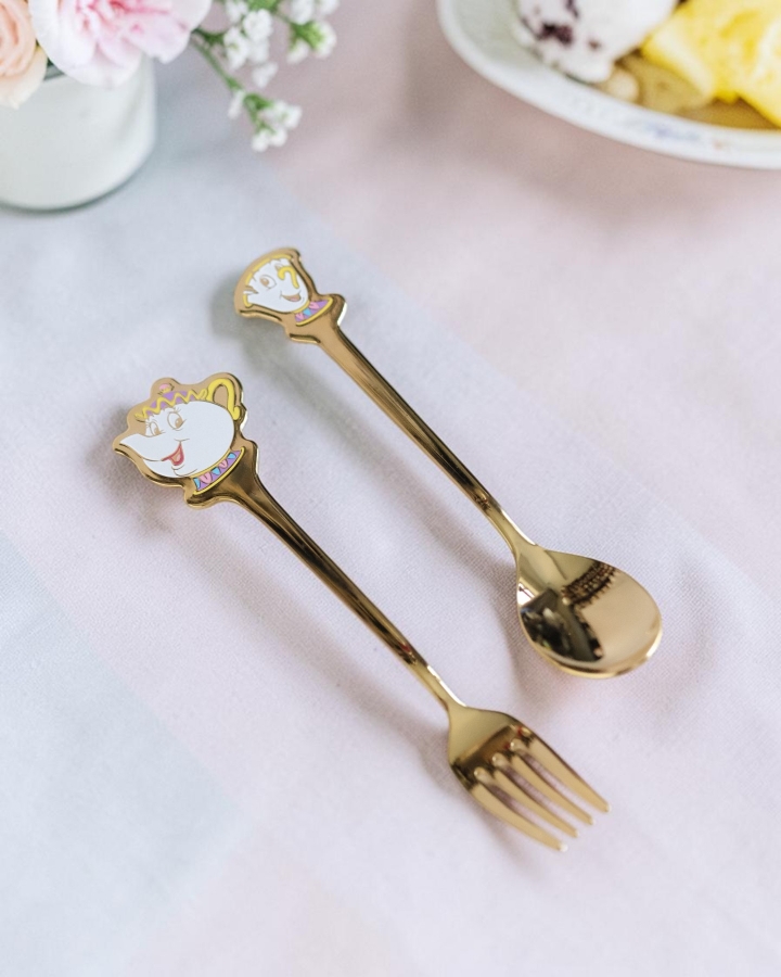 Set Muỗng & Nĩa Mrs Potts & Chip