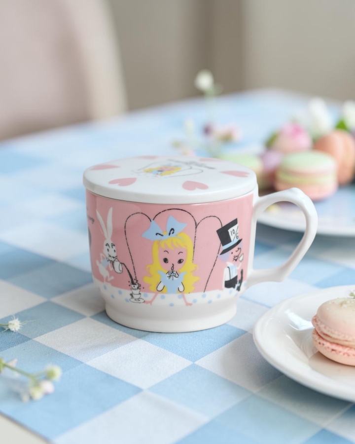 Ly Alice Chibi Có Nắp 