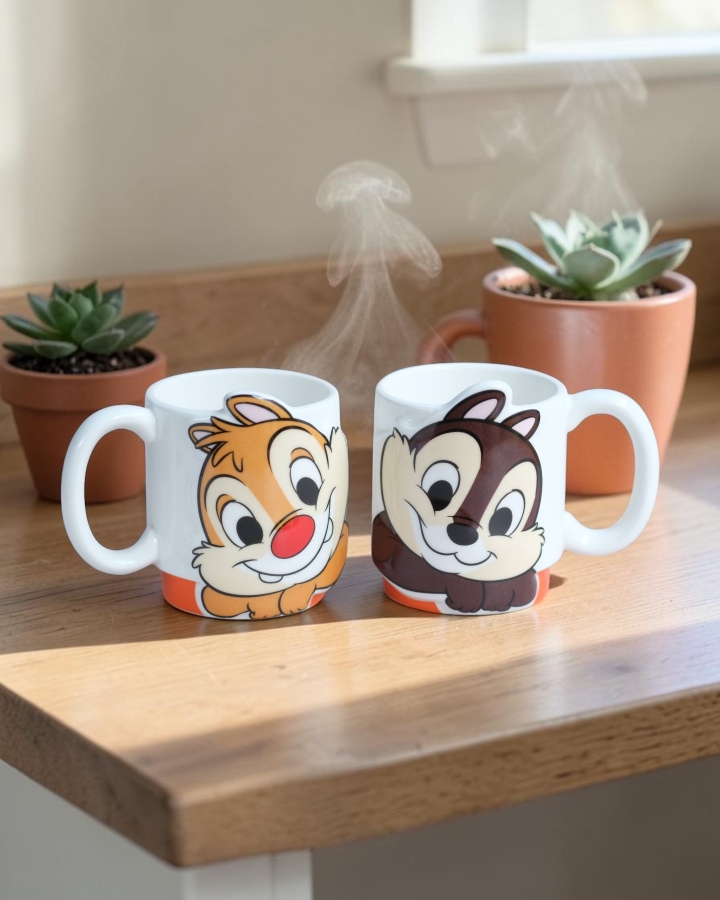 Ly cặp sóc Chip & Dale