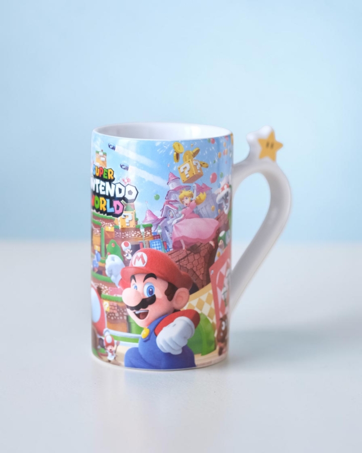 Ly Supper Mario công viên Nhật Bản